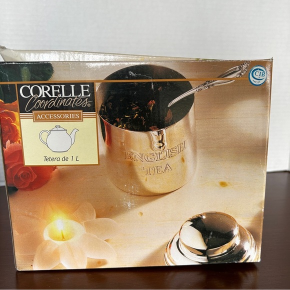 Corelle Coordinates Stoneware White Swirl Teapot Enhancements Pattern - Picture 14 of 16